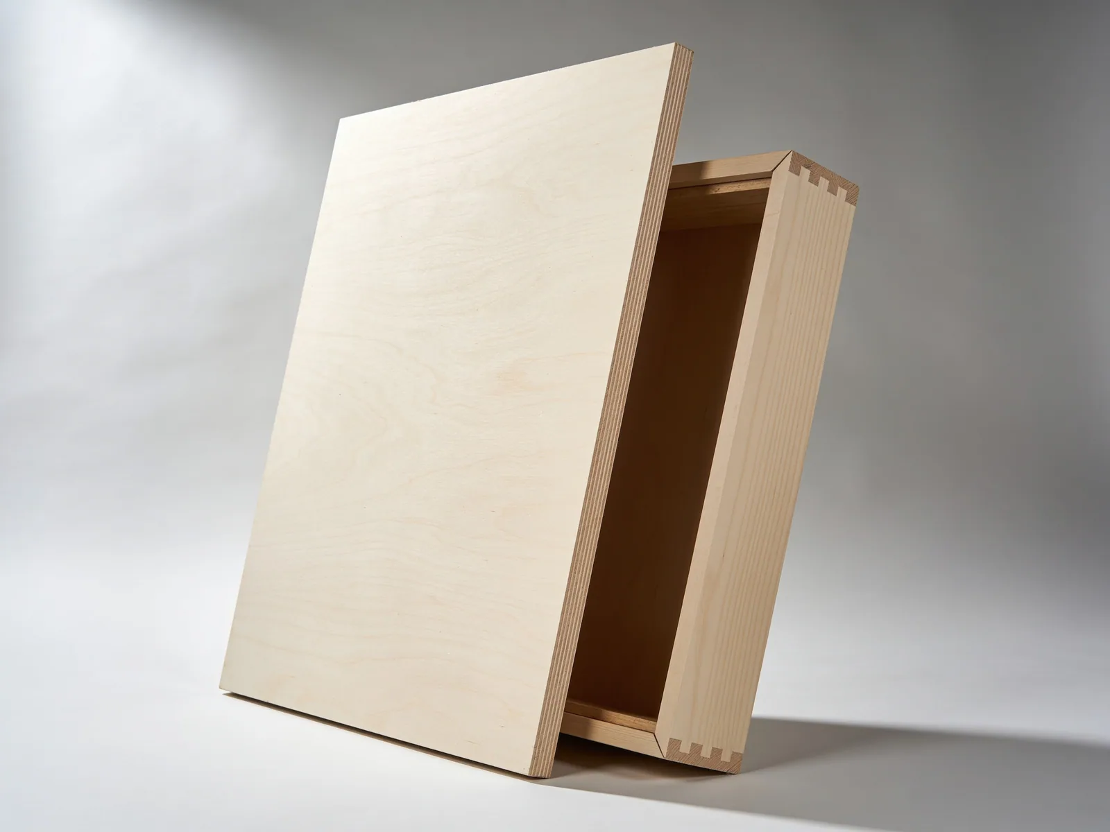 Derwent Cradled Panel 16 × 20 — Void-free birch, 38 mm ash cradle, sanded face